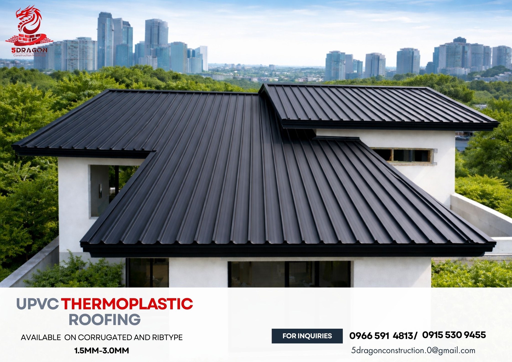 UPVC Thermoplastic Roofing